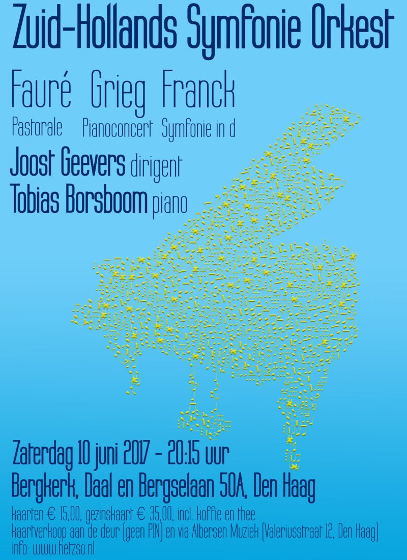 Flyer zomerconcert 2017