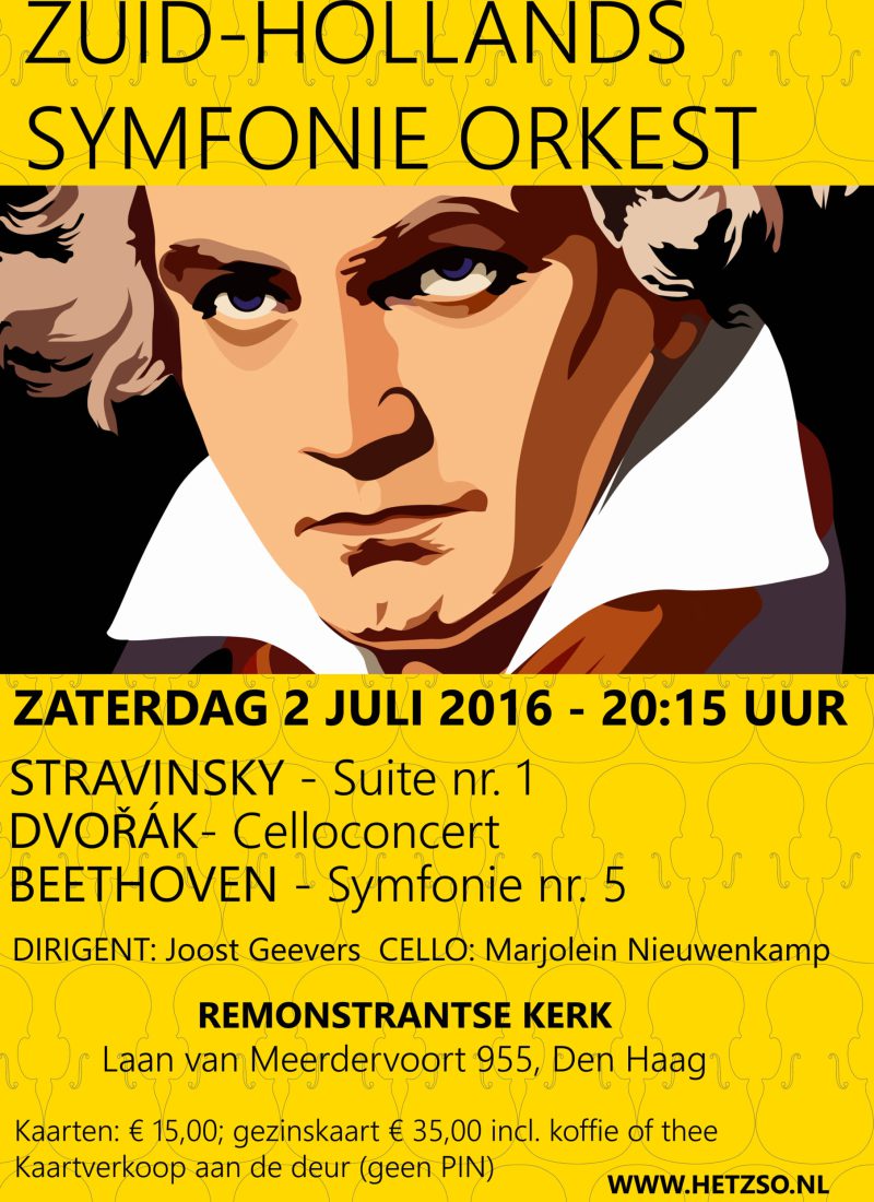 ZSO flyer zomerconcert 2016